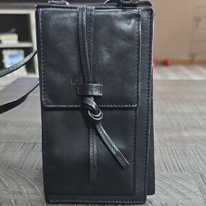 Black Leather Men's Bag